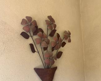 OUTDOOR METAL WALL ART