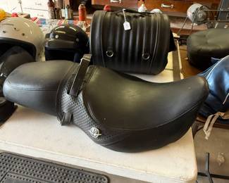 Harley Davidson Weave Basket Two Up Motorcycle Seat 