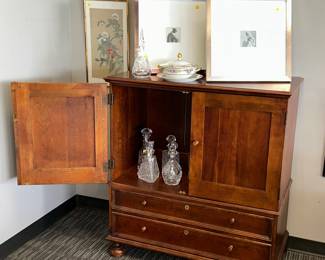 this was a custom ordered hutch from Betty Rumpf...