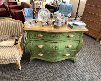 3 drawer chest ! Hand painted from John Vance - Italy 