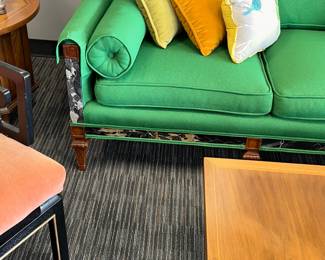 sofa detail - this has marble accents 