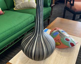 German MID-CENTURY large pottery vase