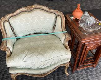 This chair is antique French 