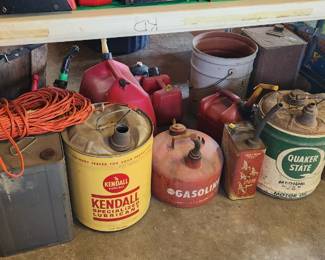 Gasoline cans