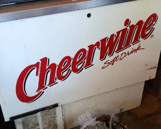 Cheerwine electric drink cooler