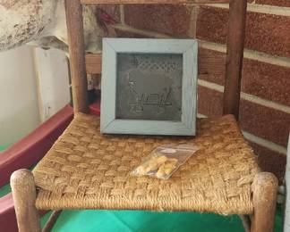 Sweet vintage doll chair