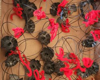 Hand  crafted tim ornaments 