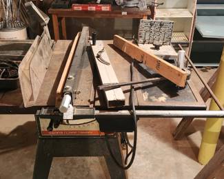 Table saw and accessories 