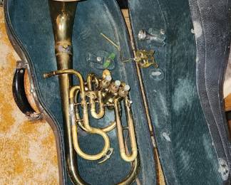 Brass horn