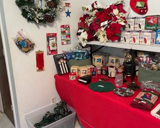 Various Christmas Decorations 
