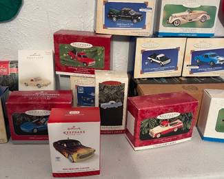 More Car Ornaments….