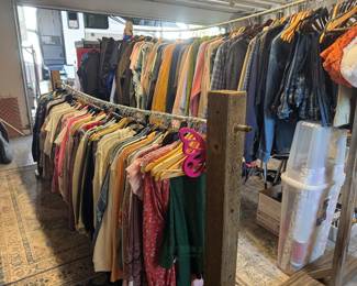 Lots of clothes!