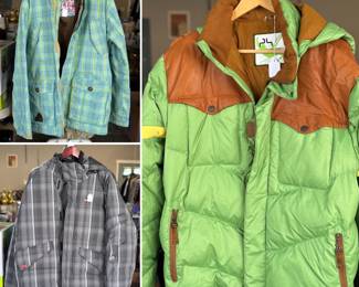 Men's Jackets - Powder Horn/Foursquare/Dry Ride