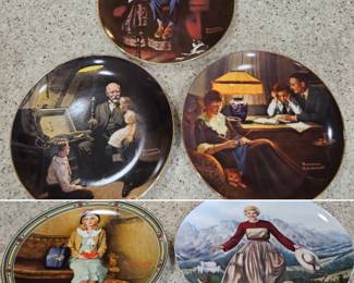 Rockefeller collectible plates