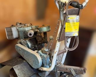 Vintage rototiller - works!