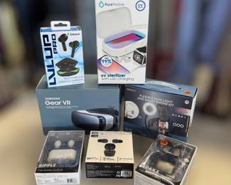 Lots of small electronics