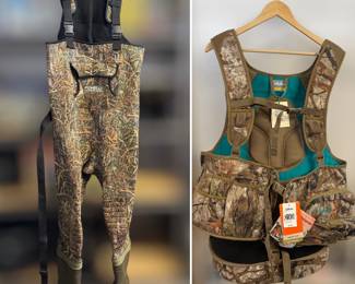 Fishing waders & vest