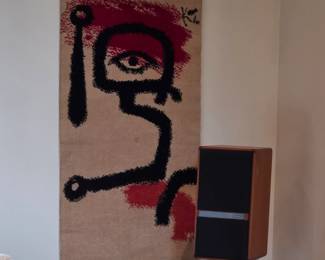 Paul Klee textile rug/tapestry