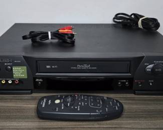 Mitsubishi HS-U530 PerfectTape HiFi VHS VCR Player/Recorder +Remote