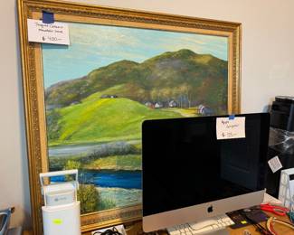 Original mountain scene