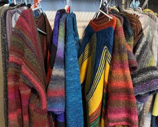 Handknit sweaters