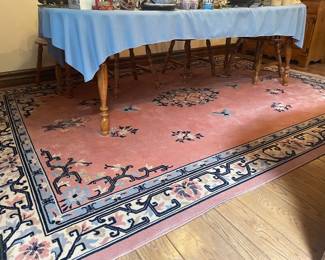 10’x12’ early to mid-20th century art deco wool rug 