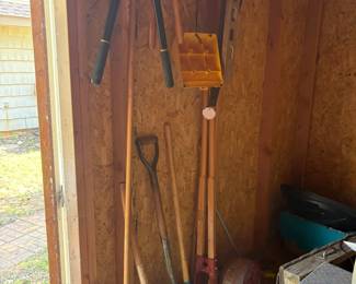 yard and garden tools