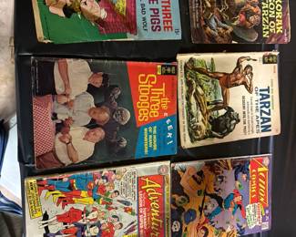 Vintage comic books