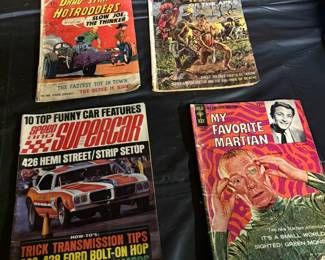 Vintage comic books
