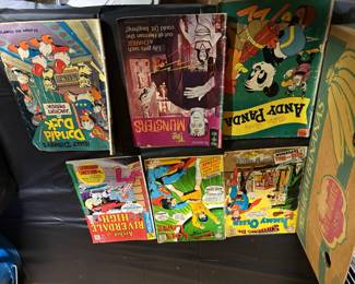 Vintage comic books