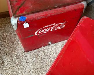 Coke cooler-vintage