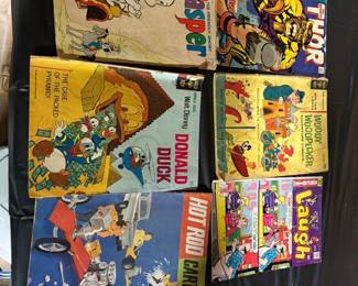 Vintage comic books