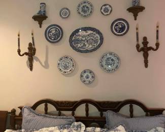 Denmark plate decor Wildflower Lane Estate Sales Sugar Land -Southwest Houston Experts