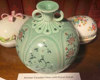 Korean vases Wildflower Lane Estate Sales Sugar Land -Southwest Houston Experts