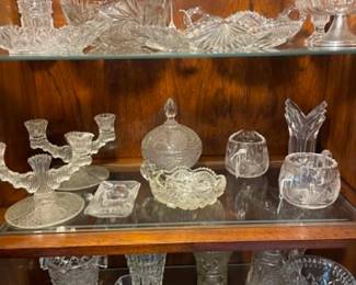 Crystal and Glass decor Wildflower Lane Estate Sales Sugar Land -Southwest Houston Experts