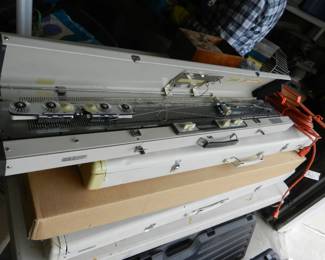 9 Knitting Machines (Some have plastic carrying cases)