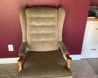 Brown and Wood Chair