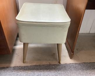 Sewing Seat with Sewing Stuff