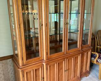 Sklar-Peppler Oak China Cabinet