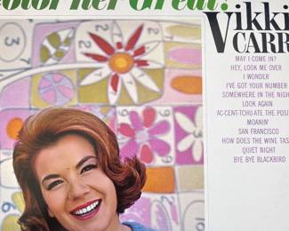 Variety of vintage vinyl