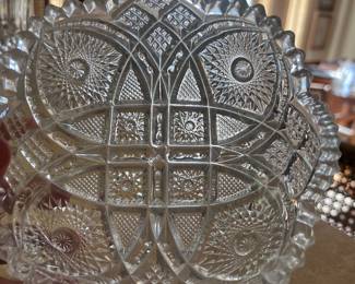 A feast for the vintage cut glass/crystal fans