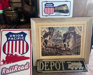 Train memorabilia 