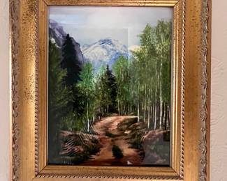 Masterful prints of our belived mountains by the artist that lived here