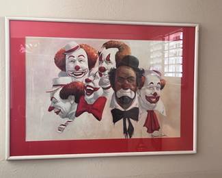 Whimsical clowns