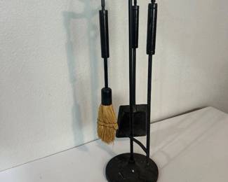 f Fireplace Tool Set with Stand and Included Fireface Cleaner