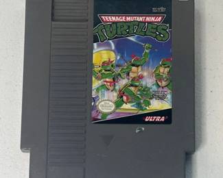 bb Teenage Mutant Ninja Turtles  Nintendo NES Cartridge