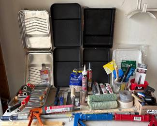 g ssorted Paint Supplies Kit with Tools and Accessories