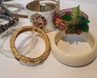 j Eclectic Vintage Cuff and Bangle Bracelets