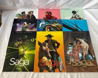 bb Saga Comic Book 9 Book Series Collection