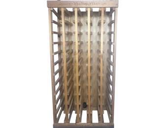 f wooden Wine Rack  60 Bottle Capacity Floor Standing Storage Rack